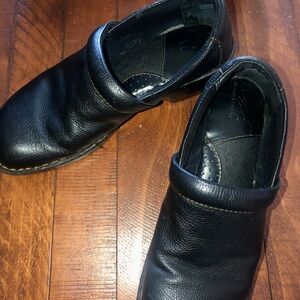 Born Black Leather Women's Mules